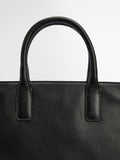 Barbour Birch Leather Tote Bag in leather finish (British brand)