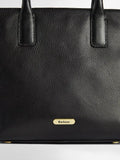 Barbour Birch Leather Tote Bag in leather finish (British brand)