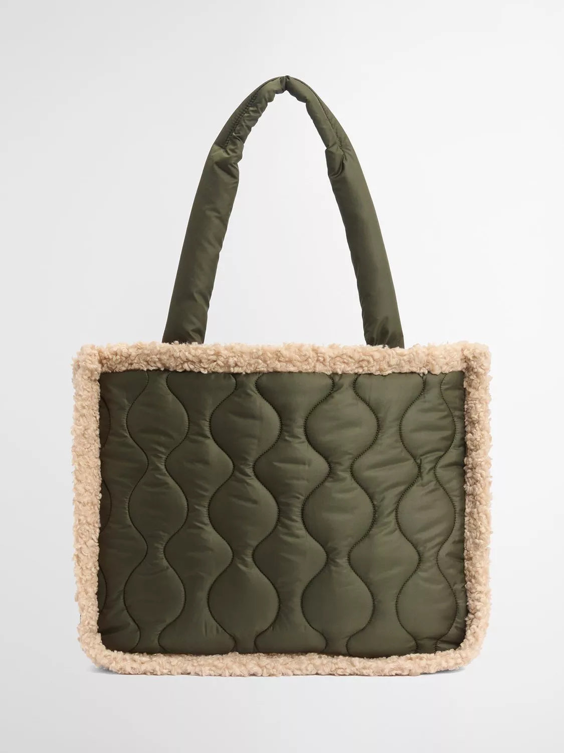 Barbour Marnie quilted tote bag with padded handles (British brand)