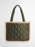 Barbour Marnie quilted tote bag with padded handles (British brand)