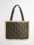 Barbour Marnie quilted tote bag with padded handles (British brand)