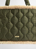 Barbour Marnie quilted tote bag with padded handles (British brand)