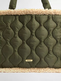 Barbour Marnie quilted tote bag with padded handles (British brand)