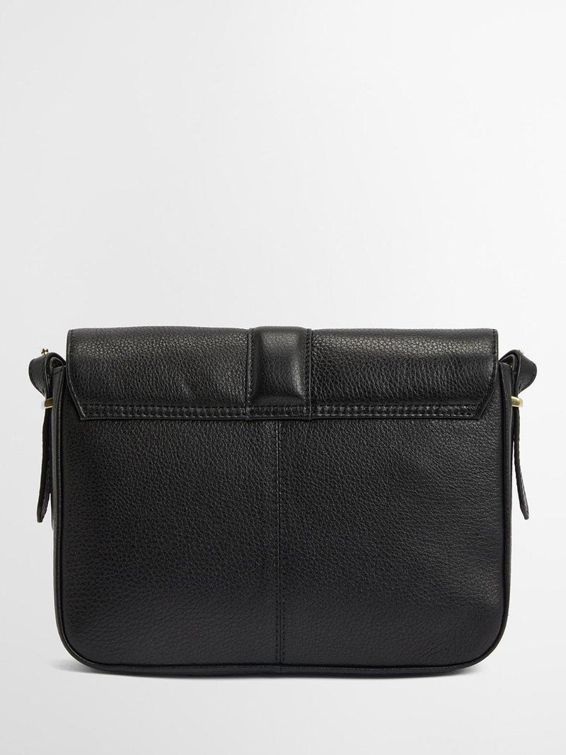 Barbour Rosa leather crossbody bag in black - British product