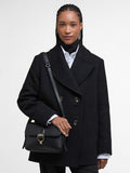 Barbour Rosa leather crossbody bag in black - British product