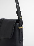 Barbour Rosa leather crossbody bag in black - British product