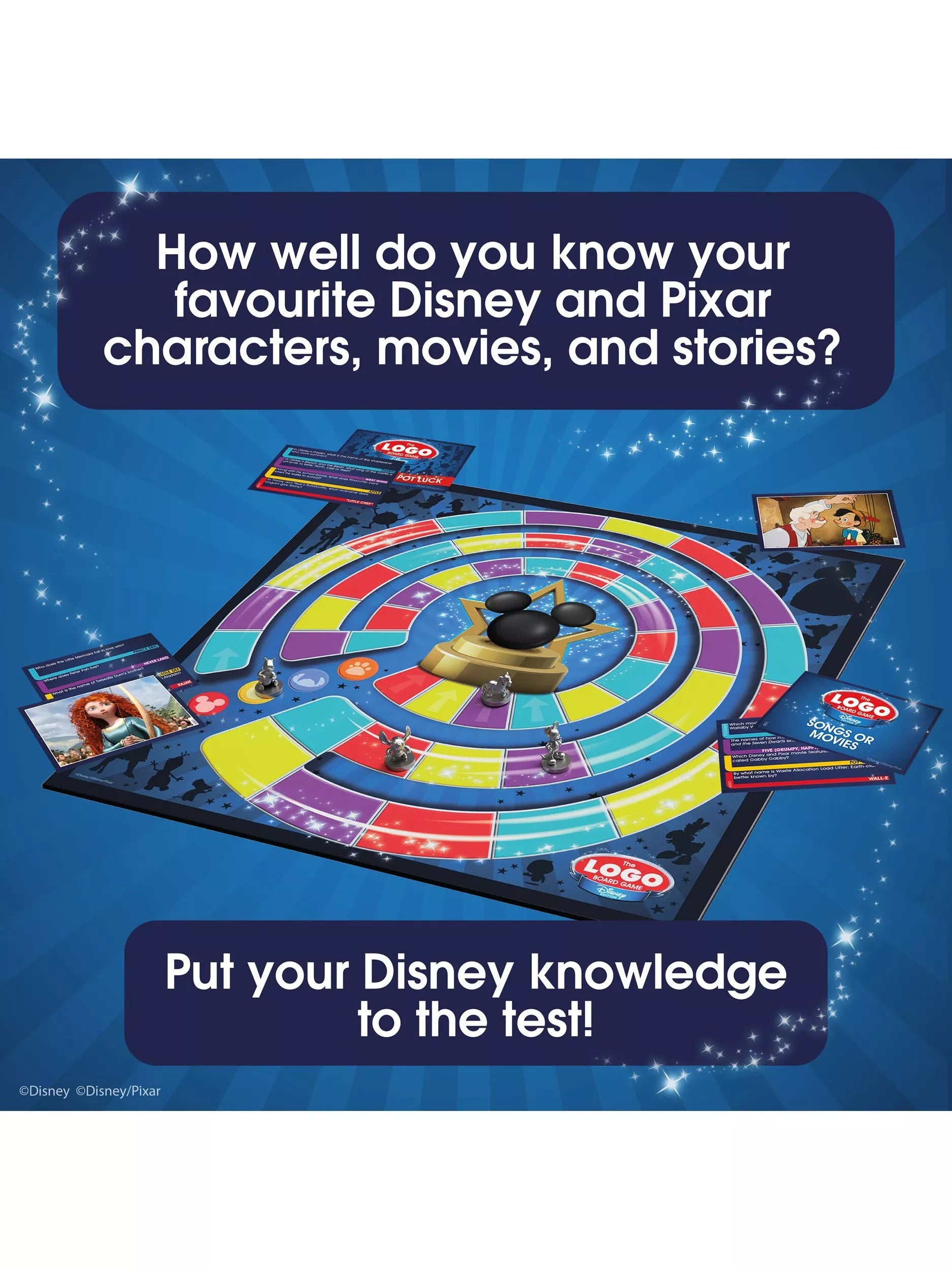 TOMY Disney Logo board game (British brand)