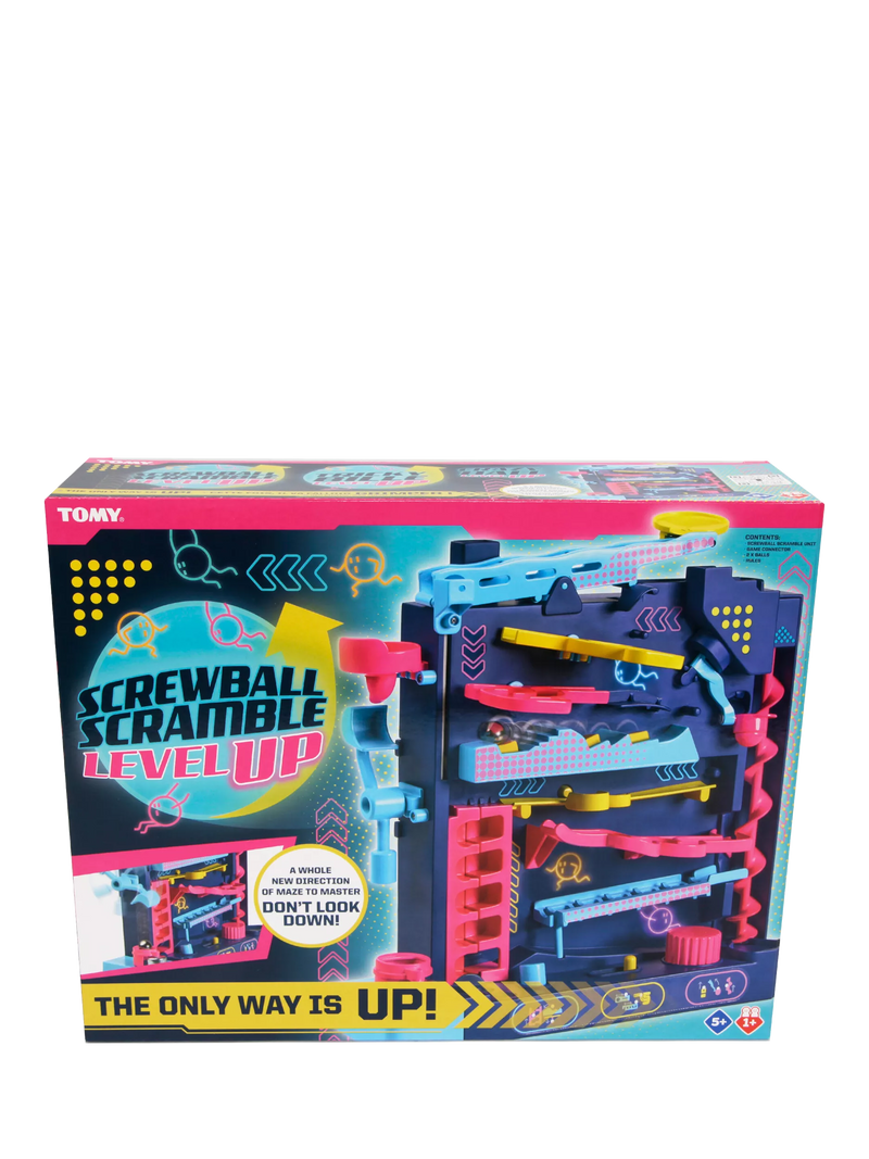 TOMY Screwball Scramble Level Up board game, UK version