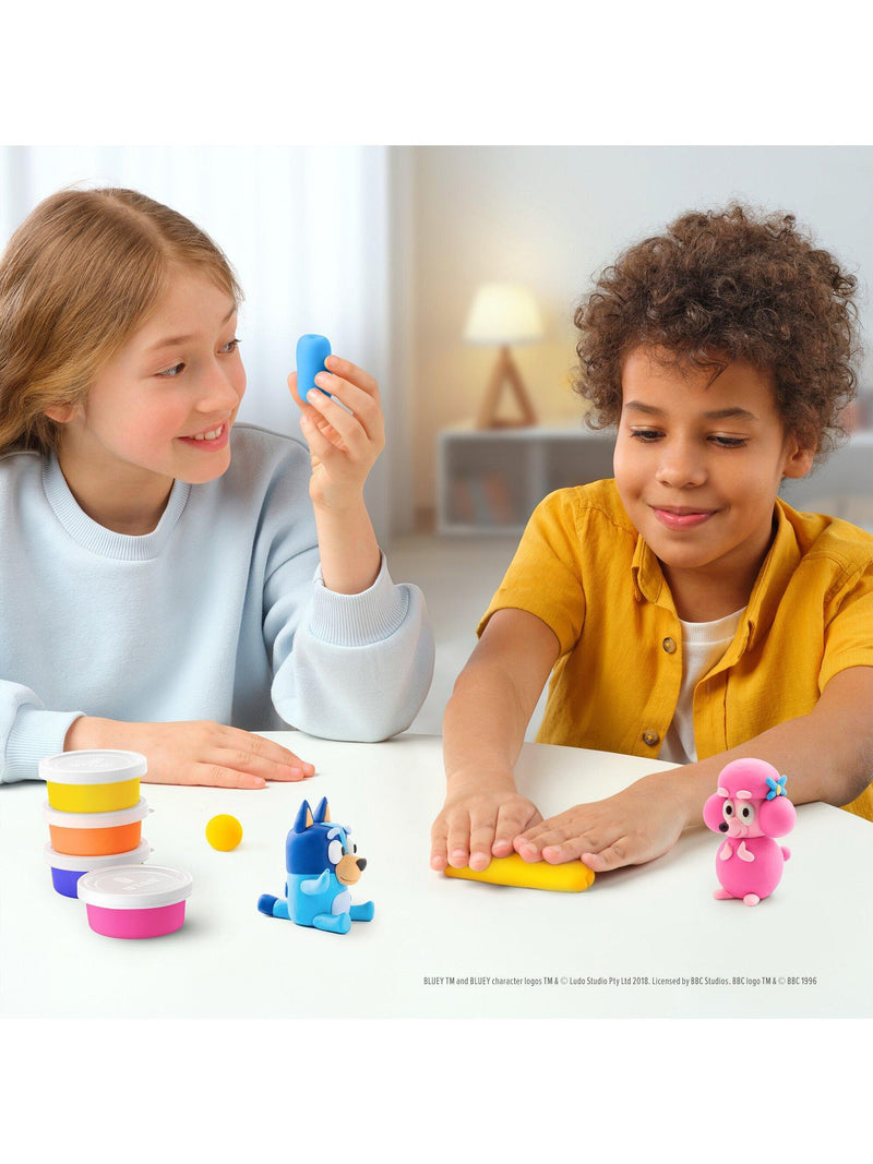 TOMY Bluey Hey Clay kit 15 cans, imported from the UK