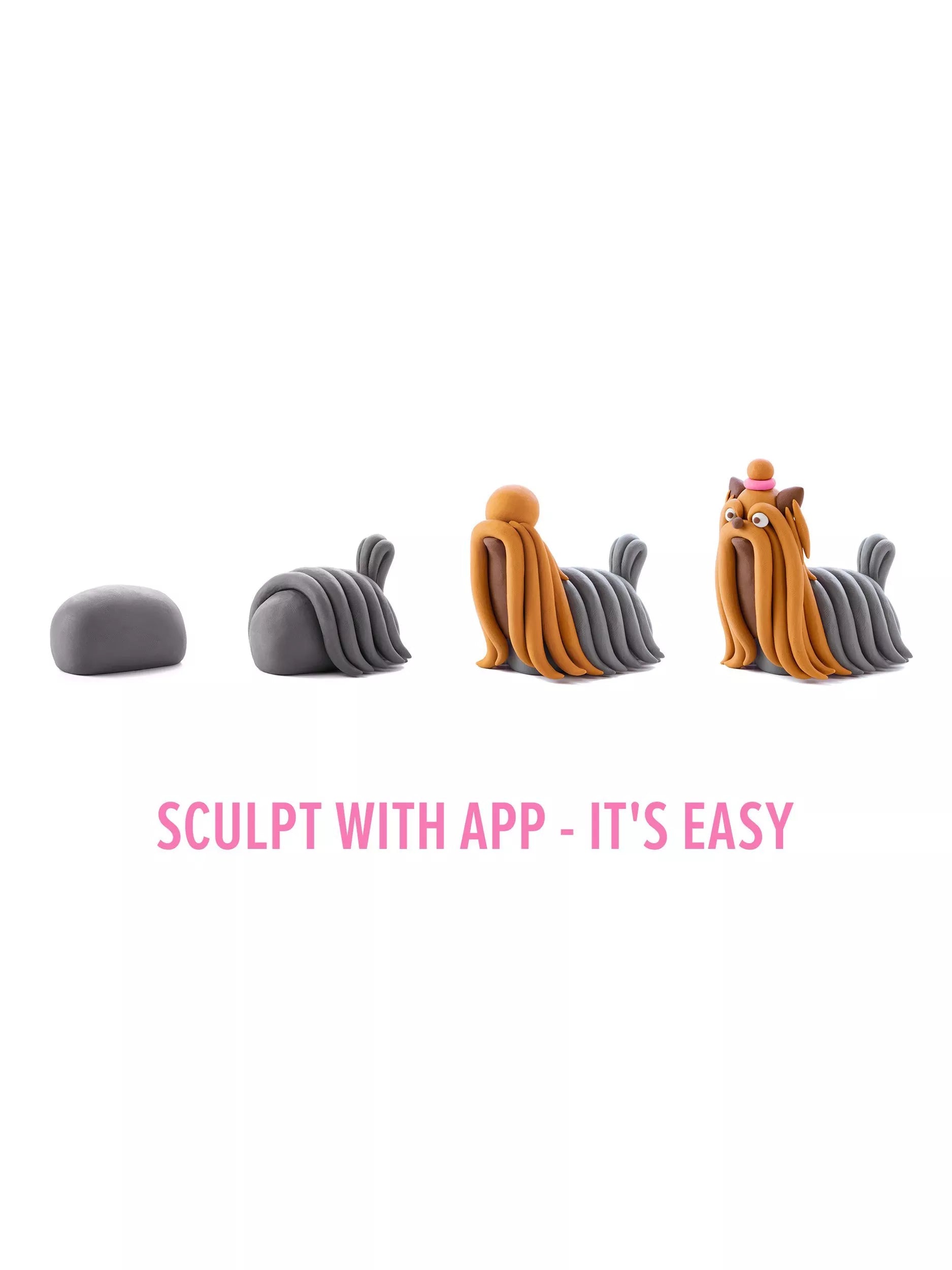 TOMY Hey Clay Dog Story Set modelling clay - British product
