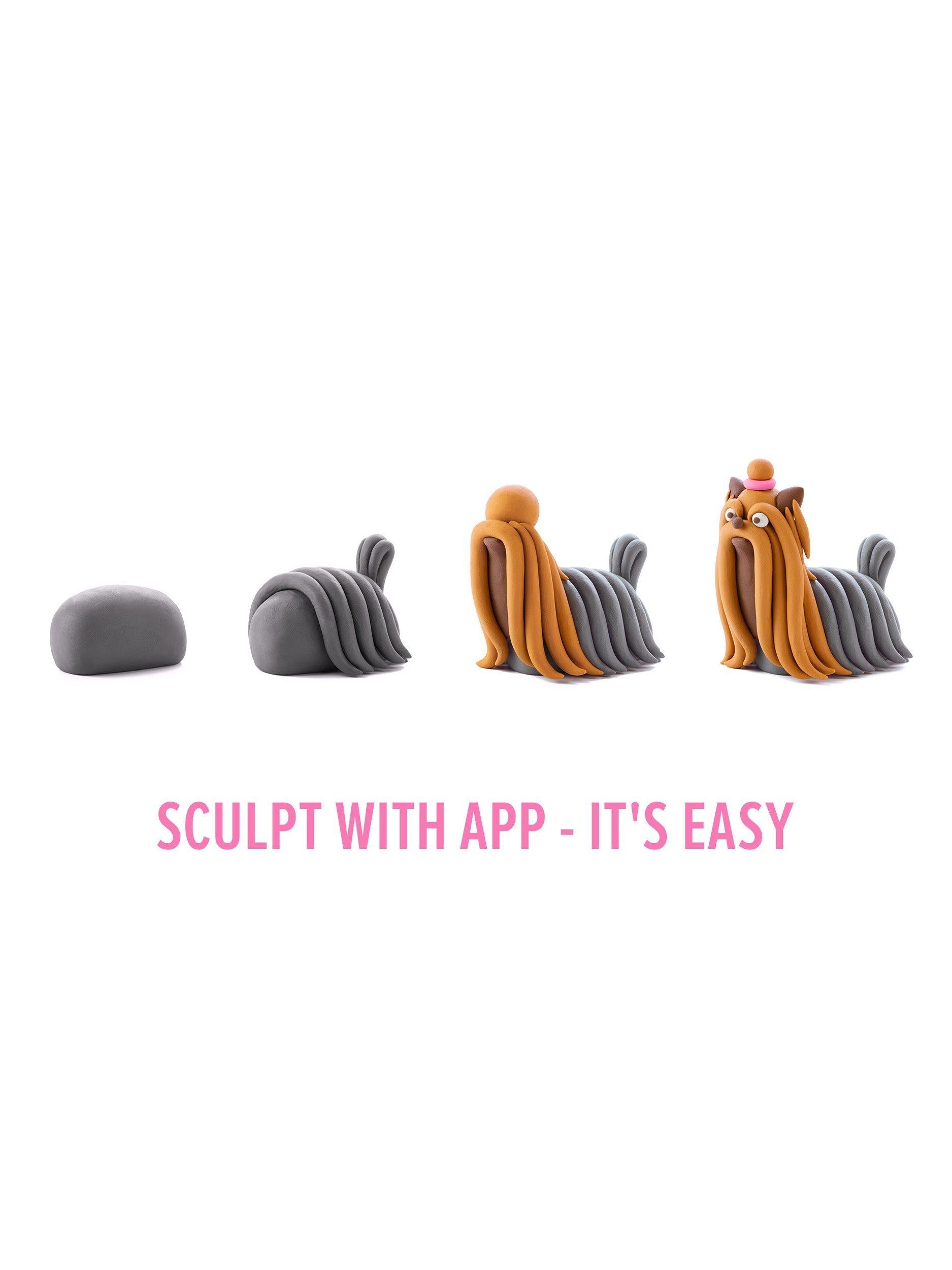 TOMY Hey Clay Dog Story Set modelling clay - British product