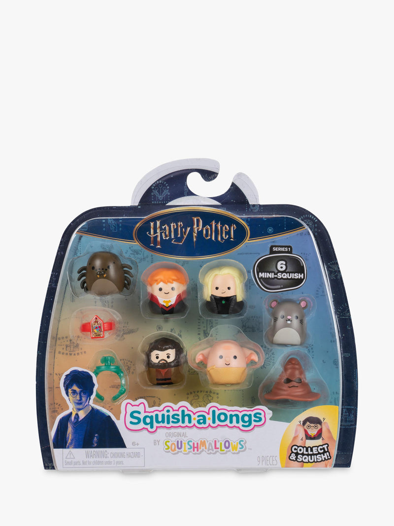 Squishmallows Harry Potter Squish-a-longs 6 mini-squish set - British product