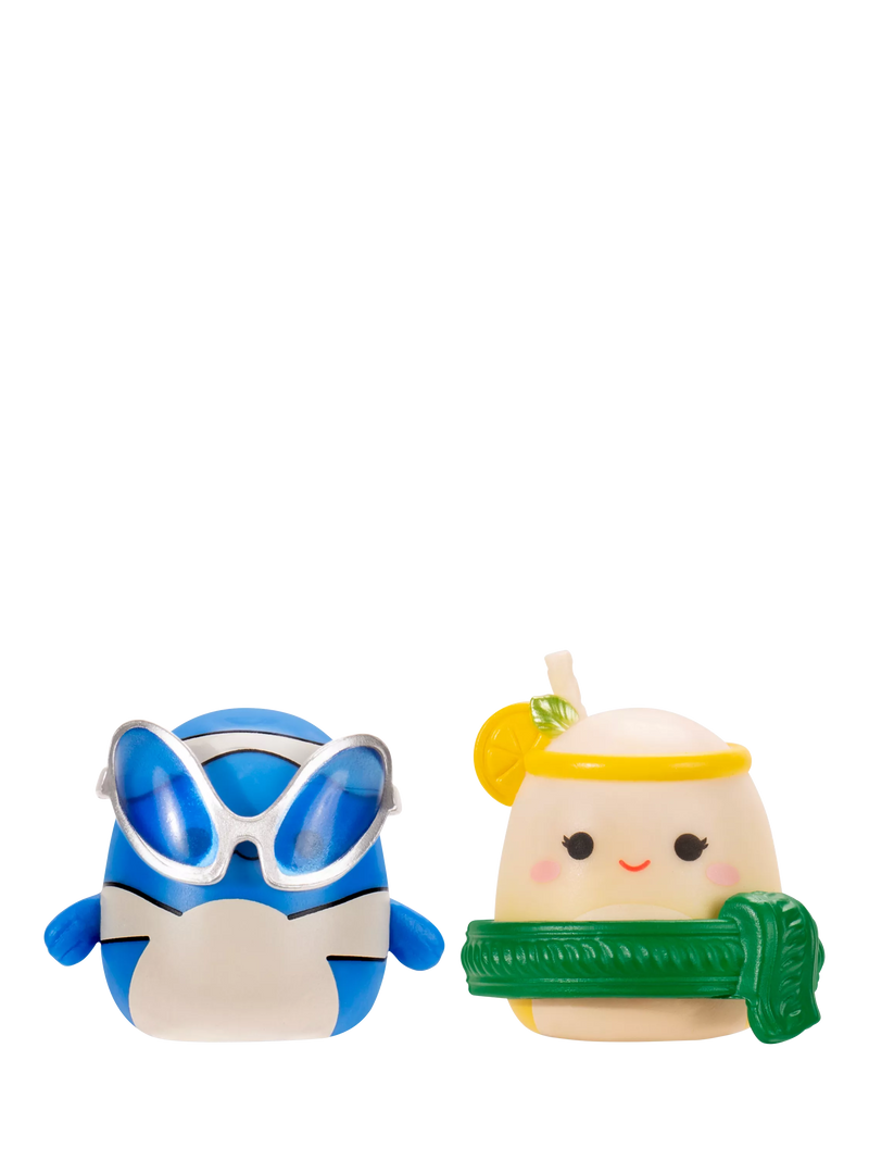 Squishmallows Squish-a-longs Mini-Squish 8 pack, imported from the UK