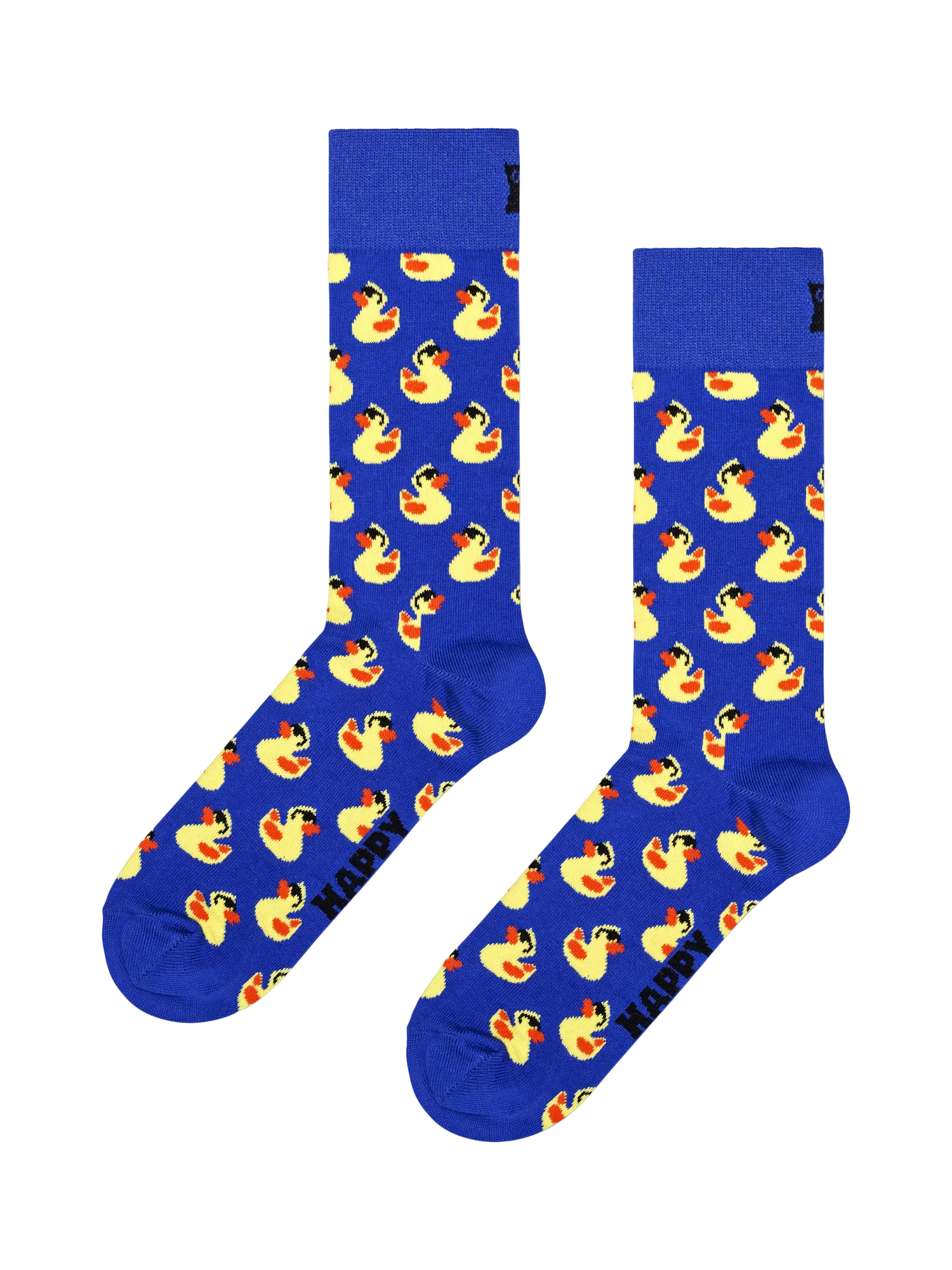 Happy Socks rubber duck socks blue one size (British brand)