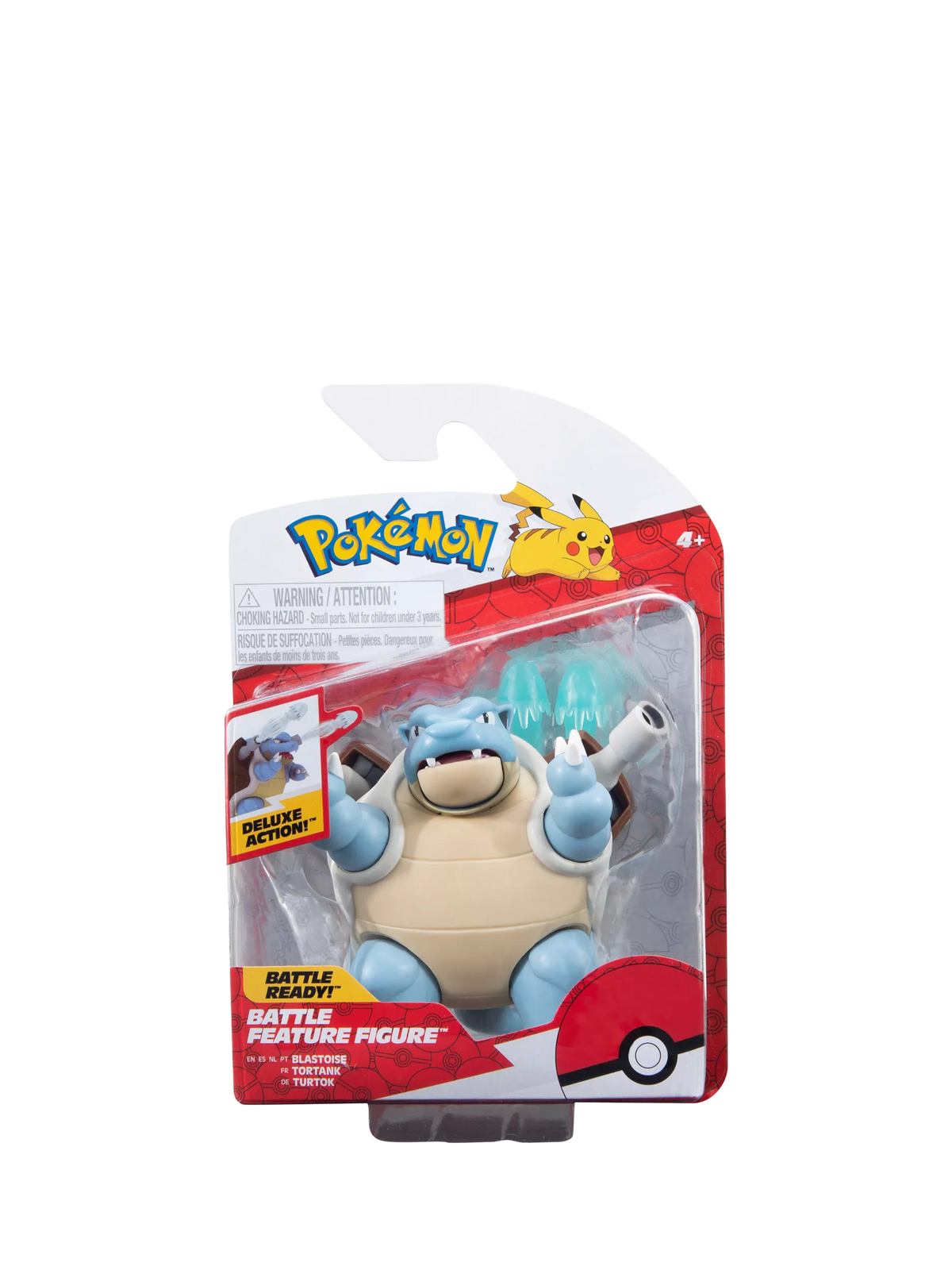 Pokémon Blastoise battle feature figure 4.5 inch (British brand)