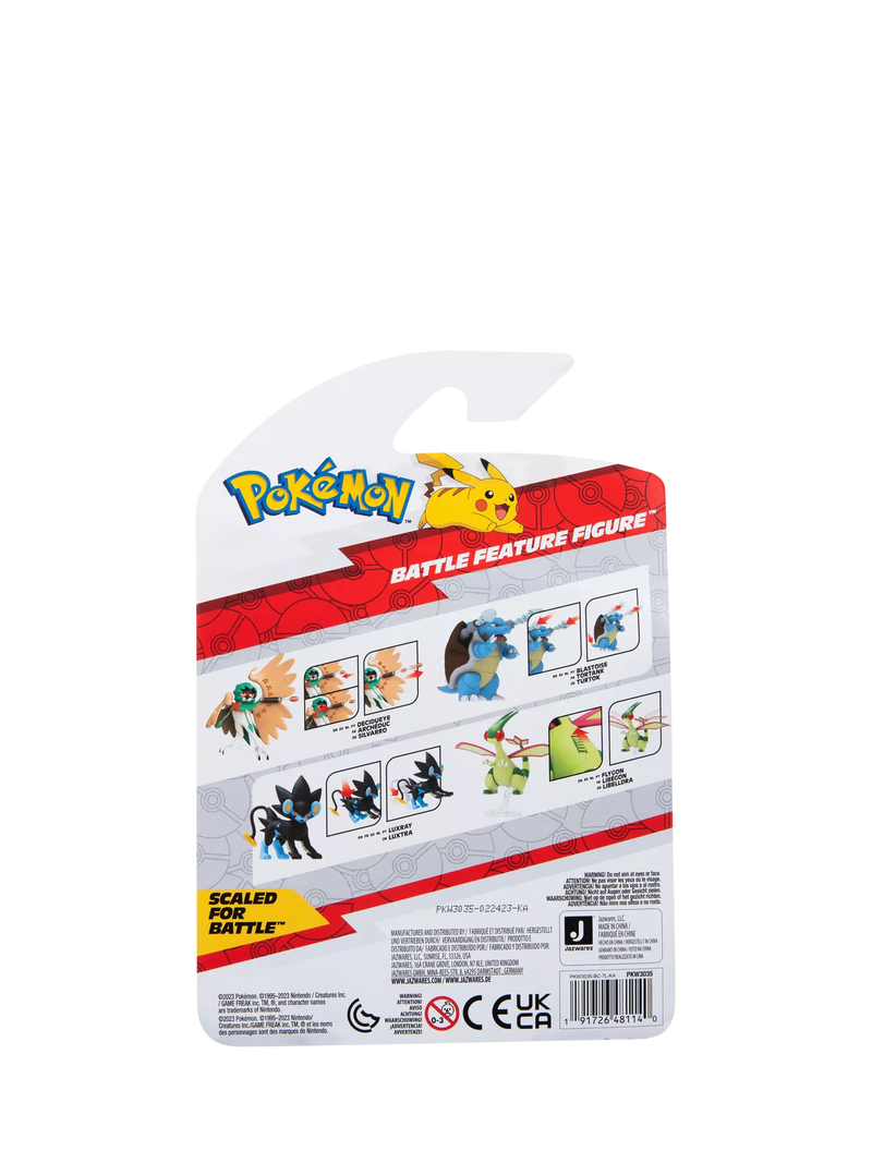 Pokémon Blastoise battle feature figure 4.5 inch (British brand)