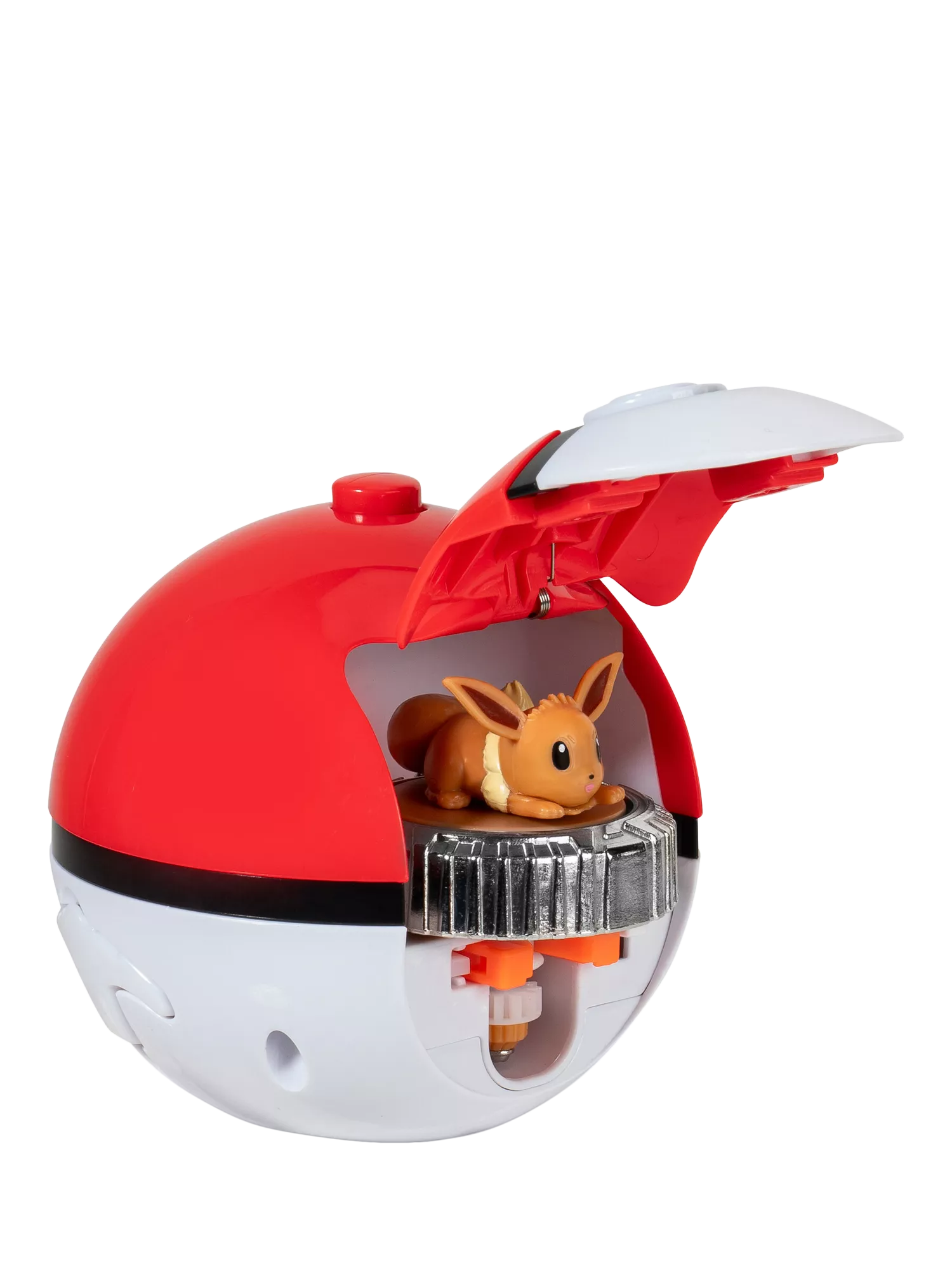 Pokémon Eevee Battle Spinner Pack with Poké Ball Launcher - British product