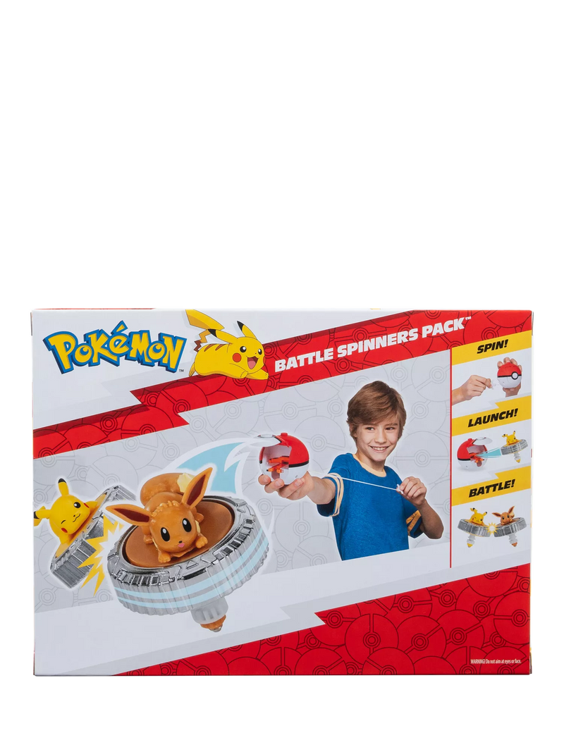 Pokémon Eevee Battle Spinner Pack with Poké Ball Launcher - British product