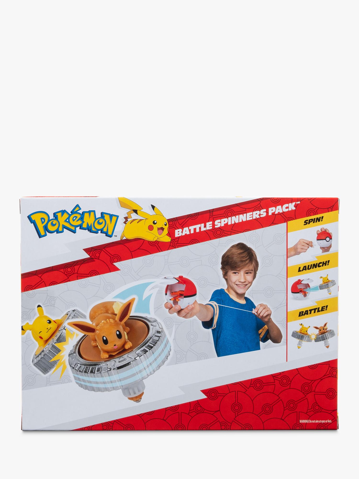 Pokémon Eevee Battle Spinner Pack with Poké Ball Launcher - British product