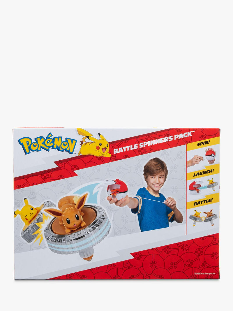 Pokémon Eevee Battle Spinner Pack with Poké Ball Launcher - British product