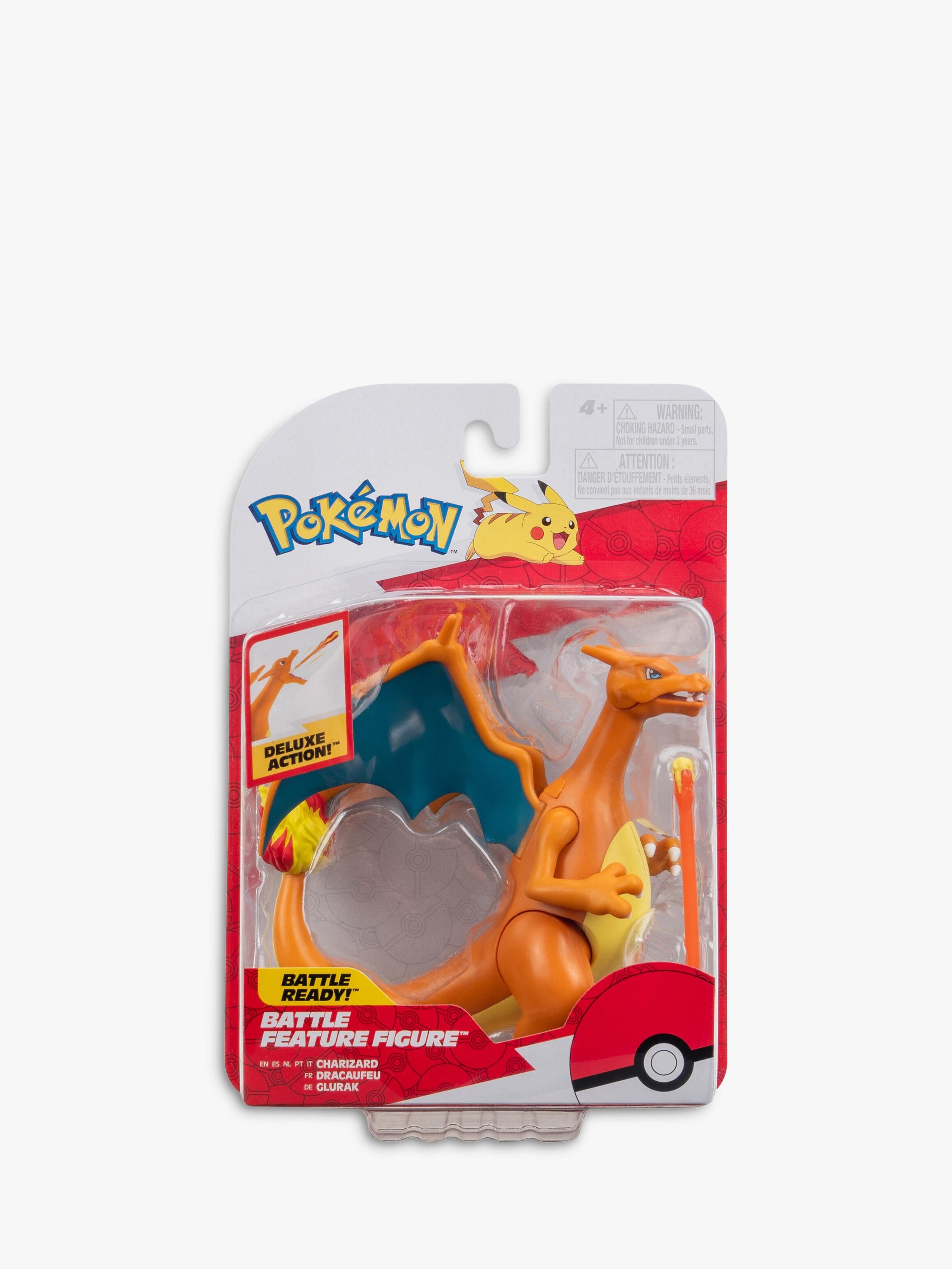 Pokémon Charizard battle action figure 4.5 inch, UK version