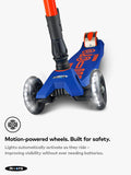 Micro Scooters Maxi Deluxe Neon foldable LED scooter - British product
