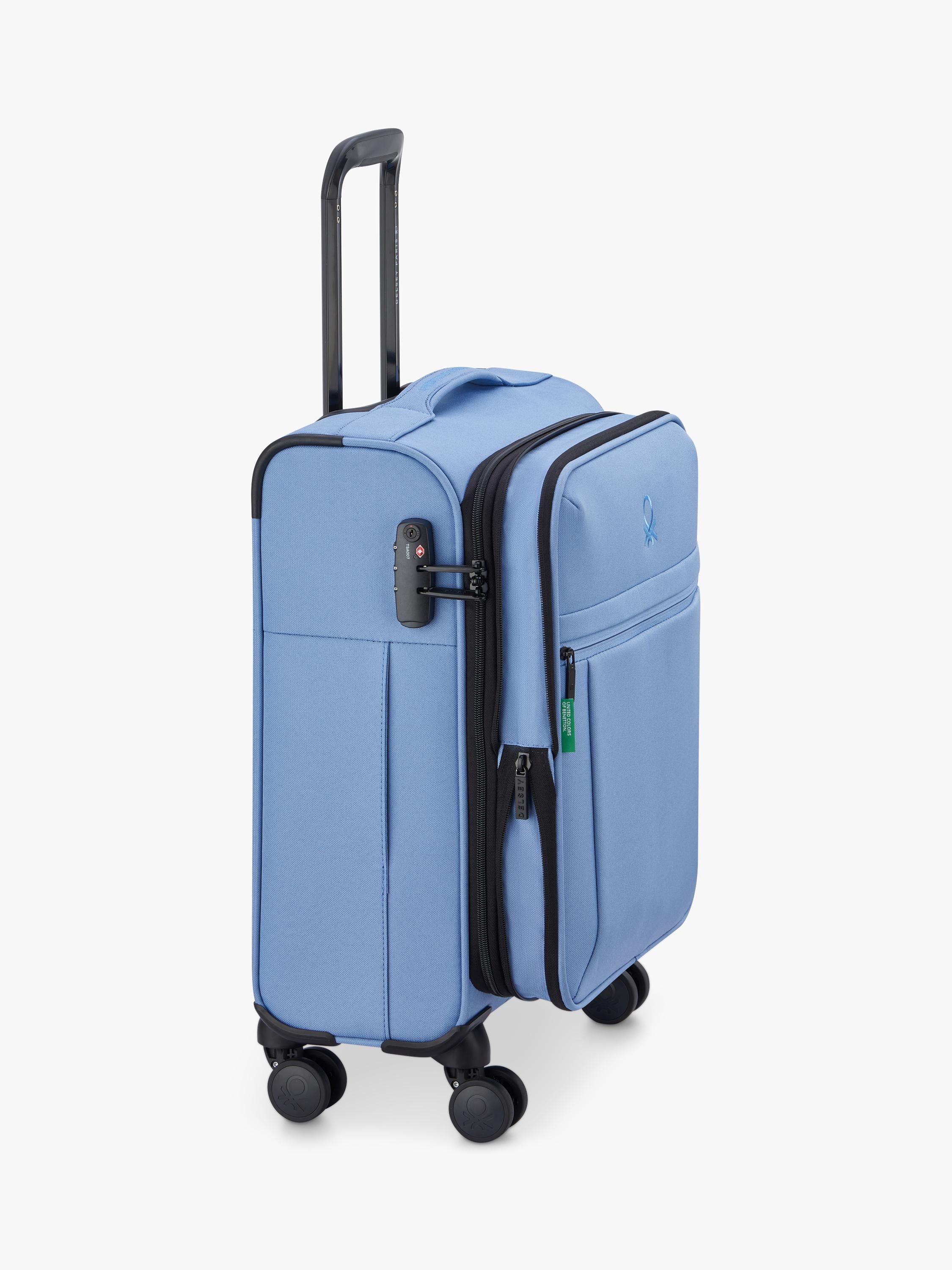 Benetton soft-sided cabin case 55cm 4-wheel - British product