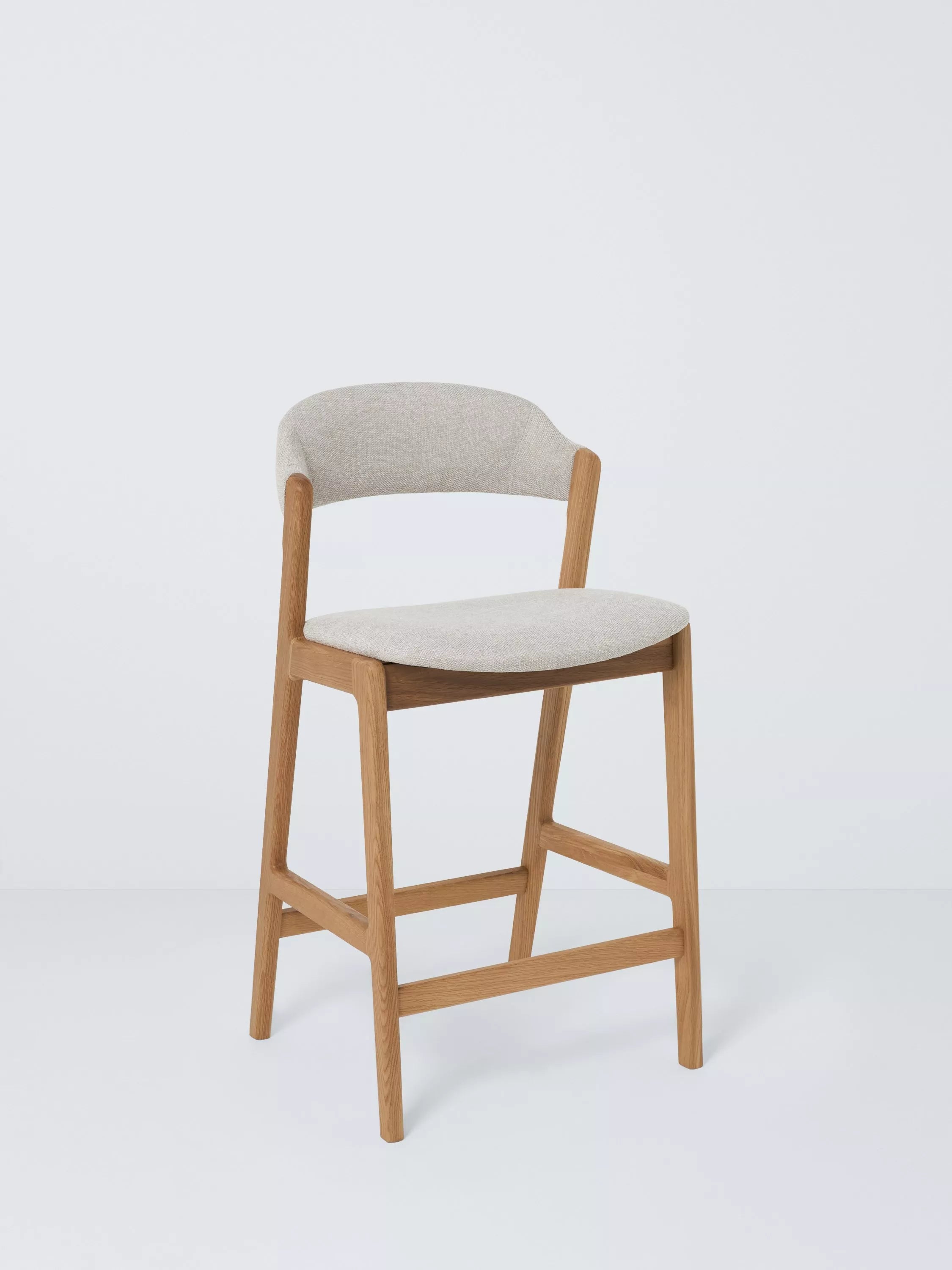 John Lewis Santino Bar Stool, Oak