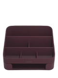 Stackers desk caddy with tray garnet, imported from the UK