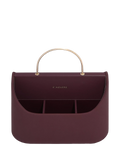 Stackers portable desk caddy garnet (British brand)