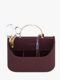 Stackers portable desk caddy garnet (British brand)