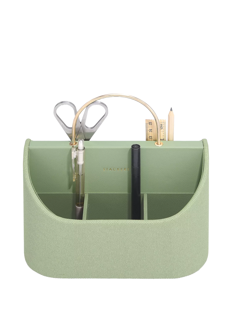 Stackers desk caddy sage 21cm - British product