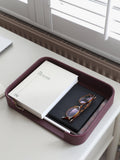 Stackers magazine tray Garnet H5xW32.5xD24.5cm, UK version