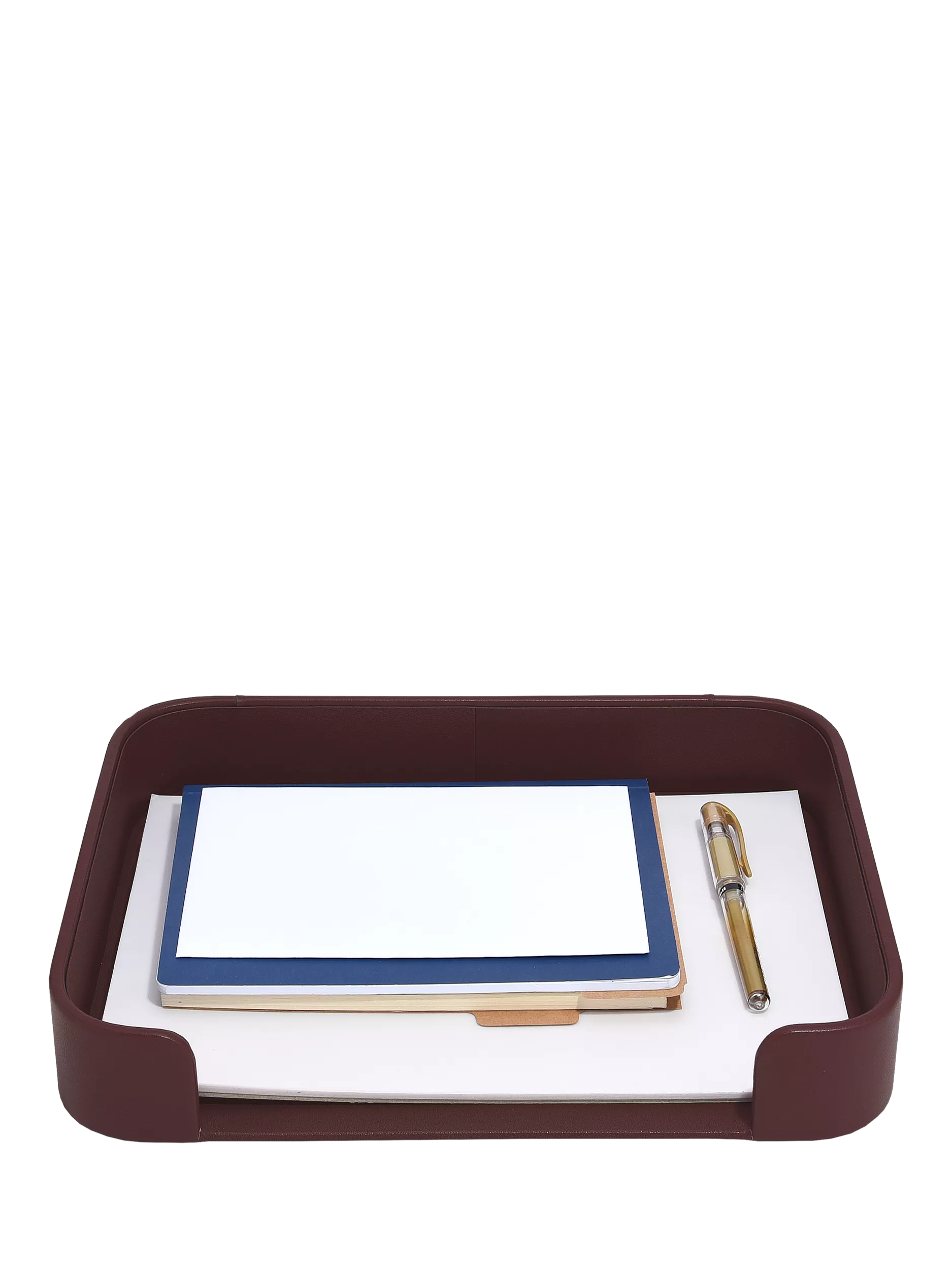 Stackers magazine tray Garnet H5xW32.5xD24.5cm, UK version