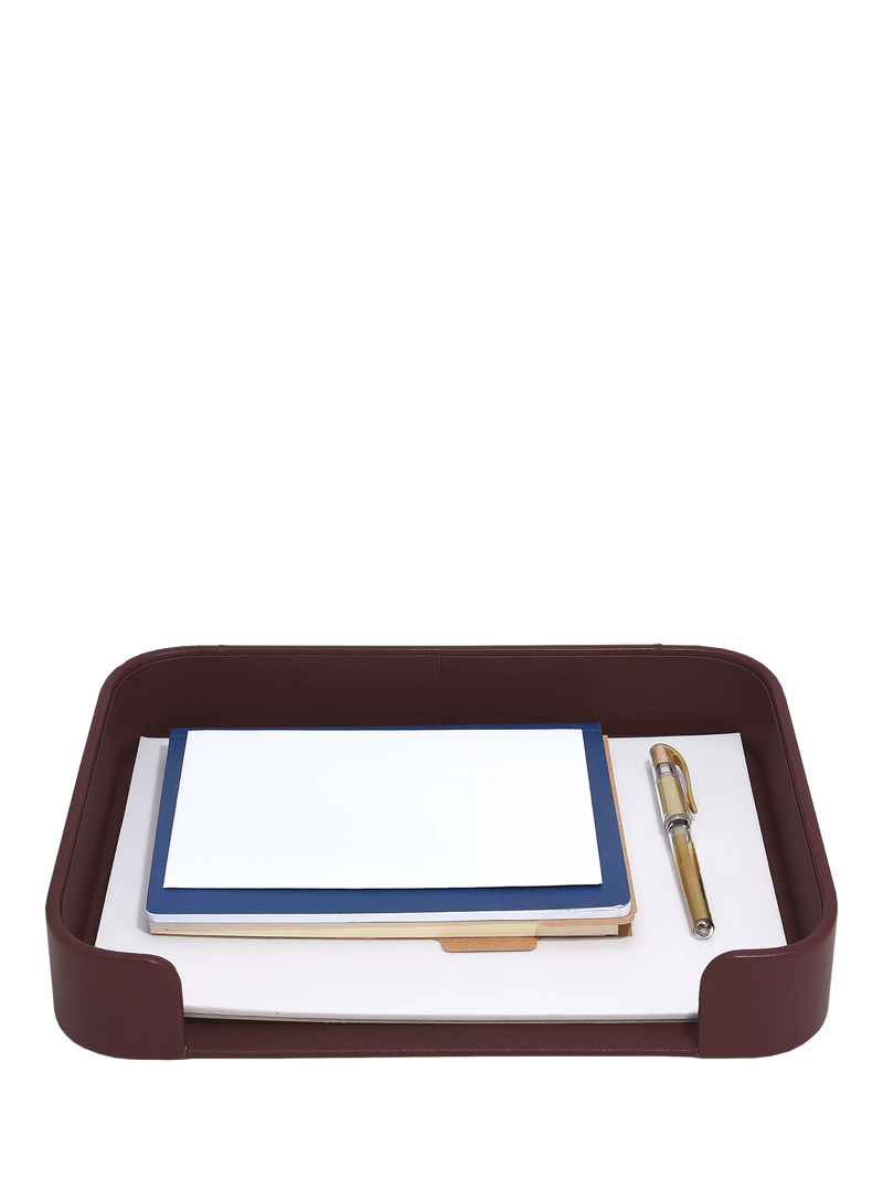 Stackers magazine tray Garnet H5xW32.5xD24.5cm, UK version