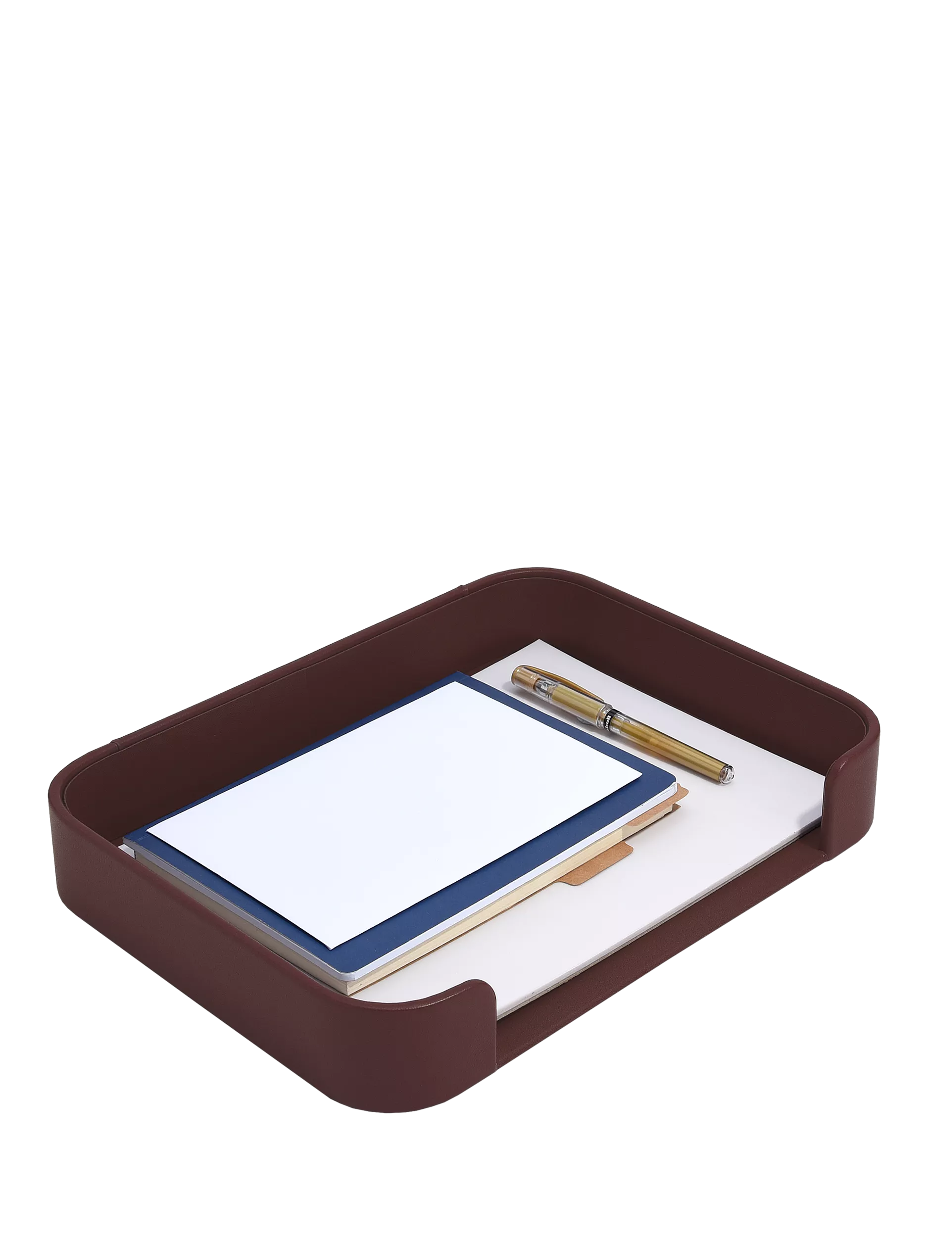 Stackers magazine tray Garnet H5xW32.5xD24.5cm, UK version