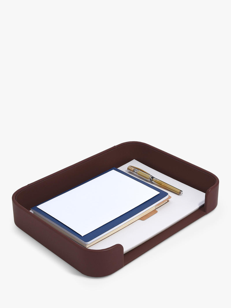 Stackers magazine tray Garnet H5xW32.5xD24.5cm, UK version
