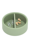 Stackers sage faux leather pen pot, UK version