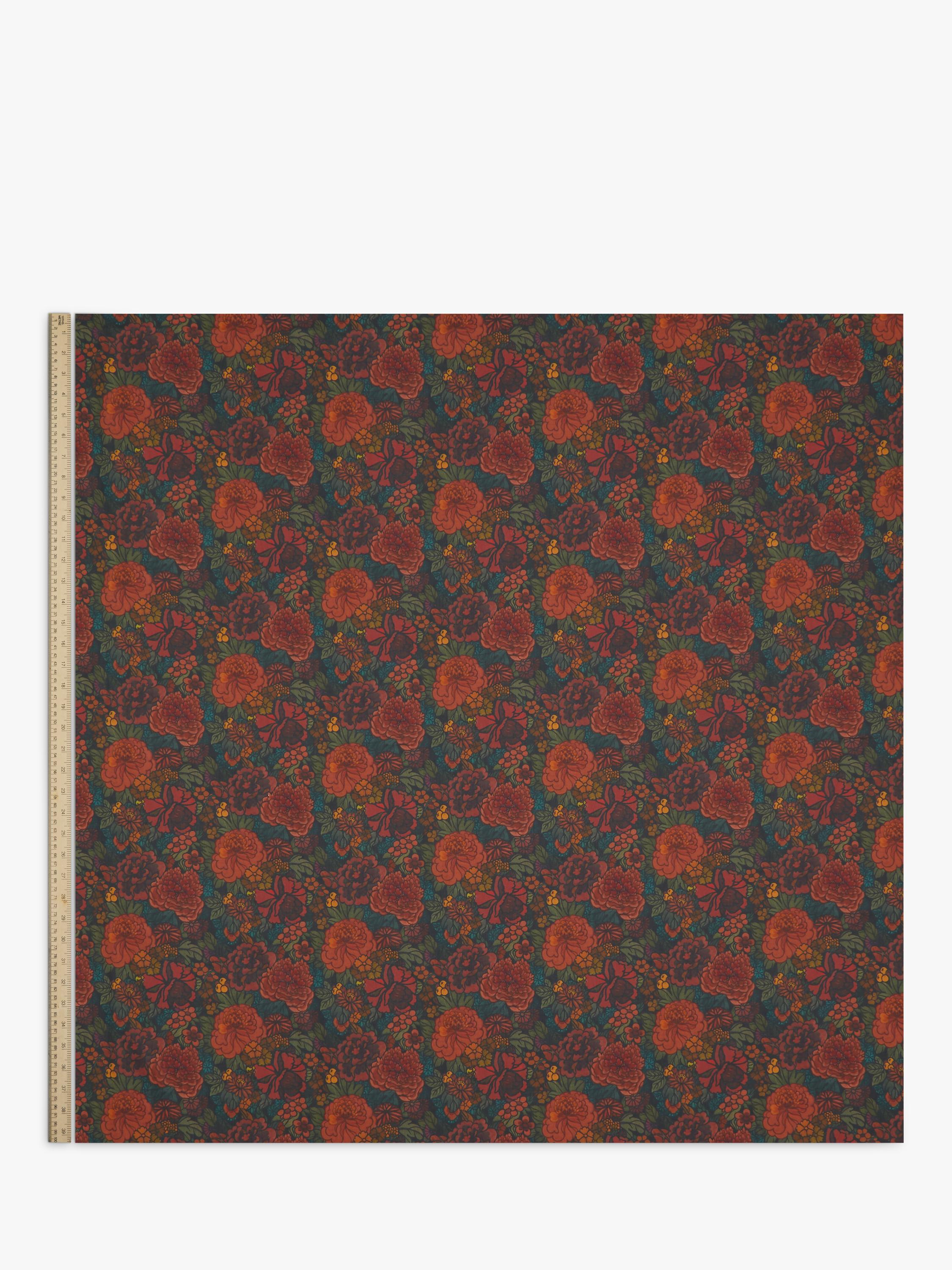 Liberty Fabrics Heritage Garden Tana Lawn fabric Multi (British brand)