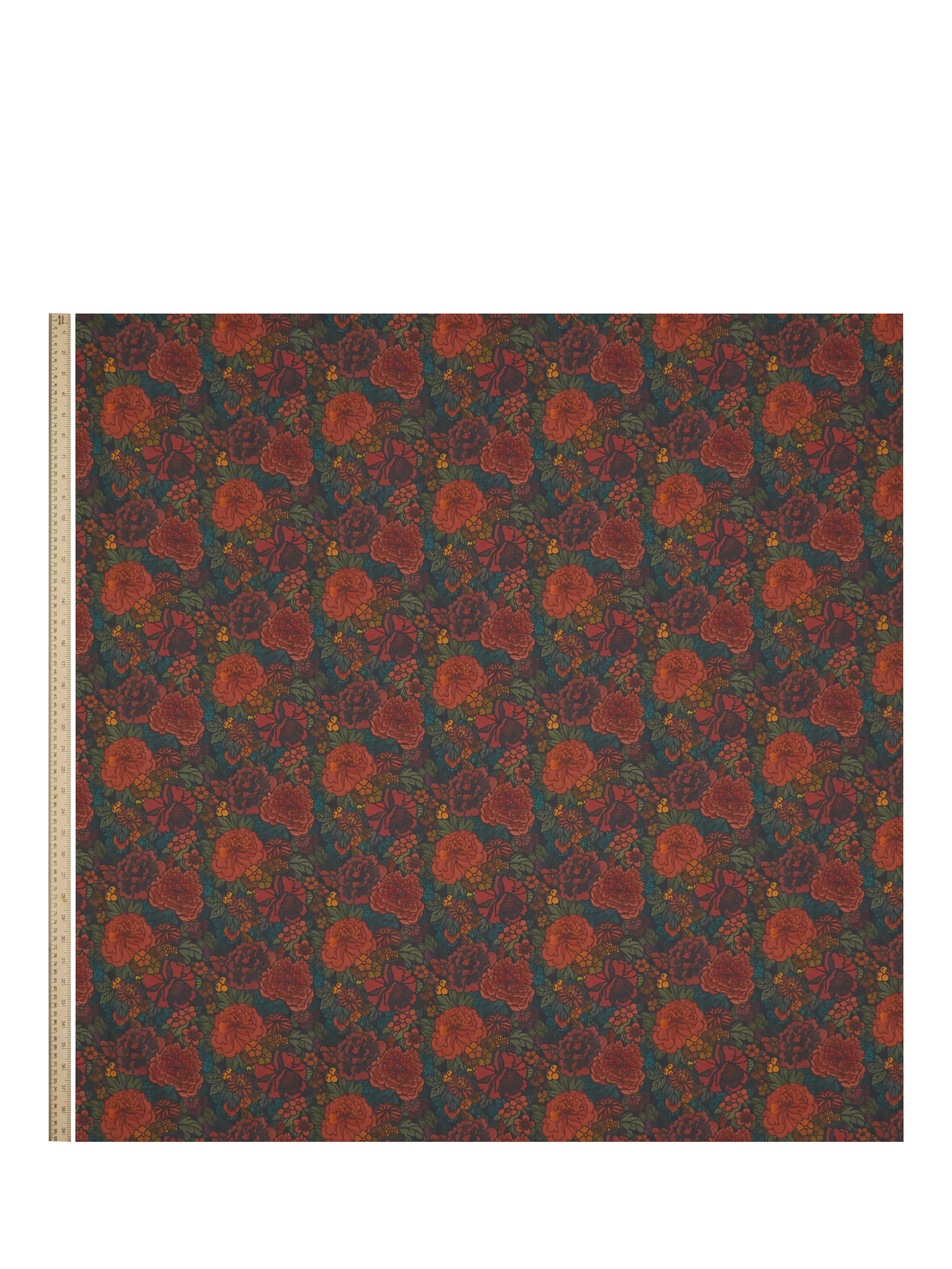 Liberty Fabrics Heritage Garden Tana Lawn fabric Multi (British brand)