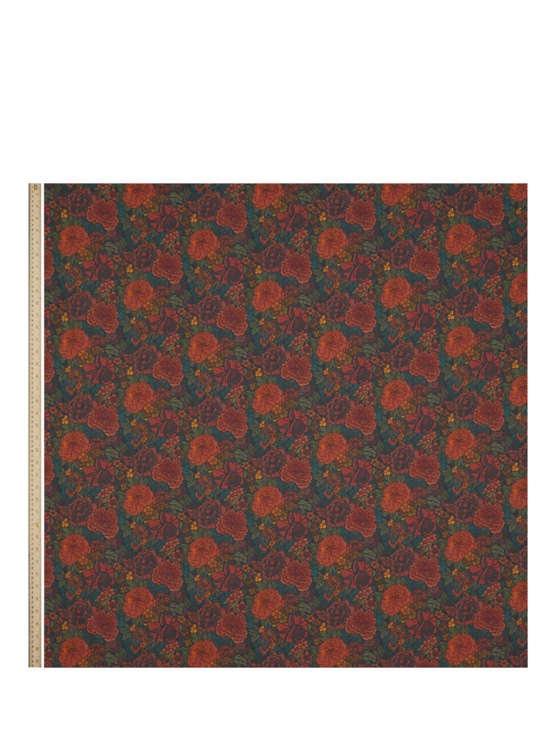 Liberty Fabrics Heritage Garden Tana Lawn fabric Multi (British brand)