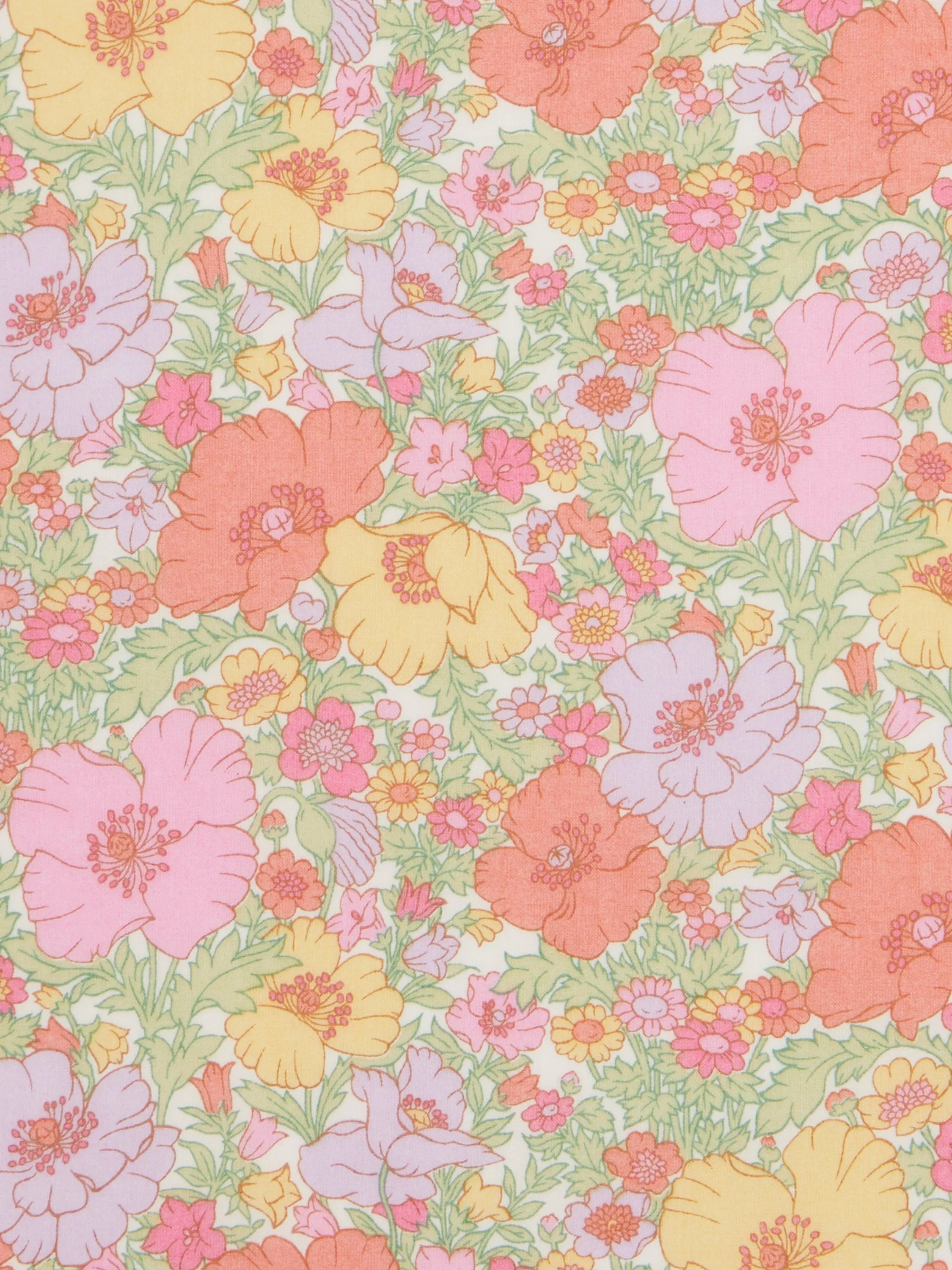 Liberty Fabrics Meadow Song Tana Lawn® Fabric, Multi/Purple