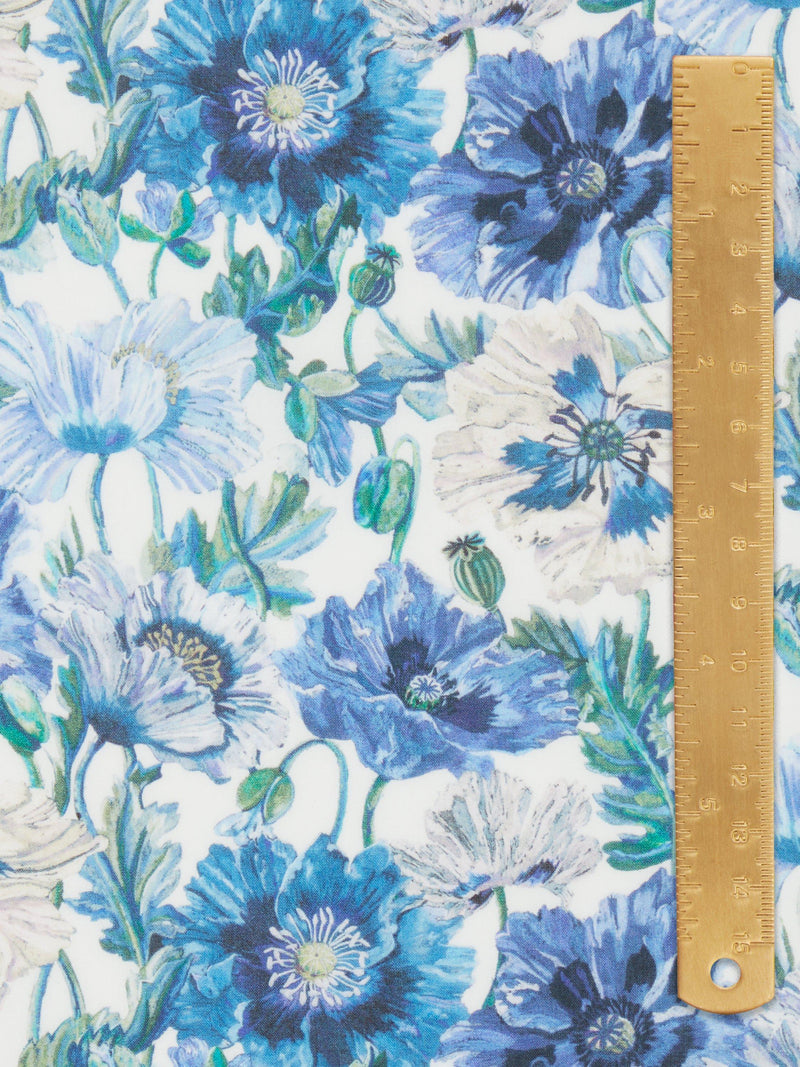 Liberty Fabrics Poppy Amelie Tana Lawn fabric, imported from the UK
