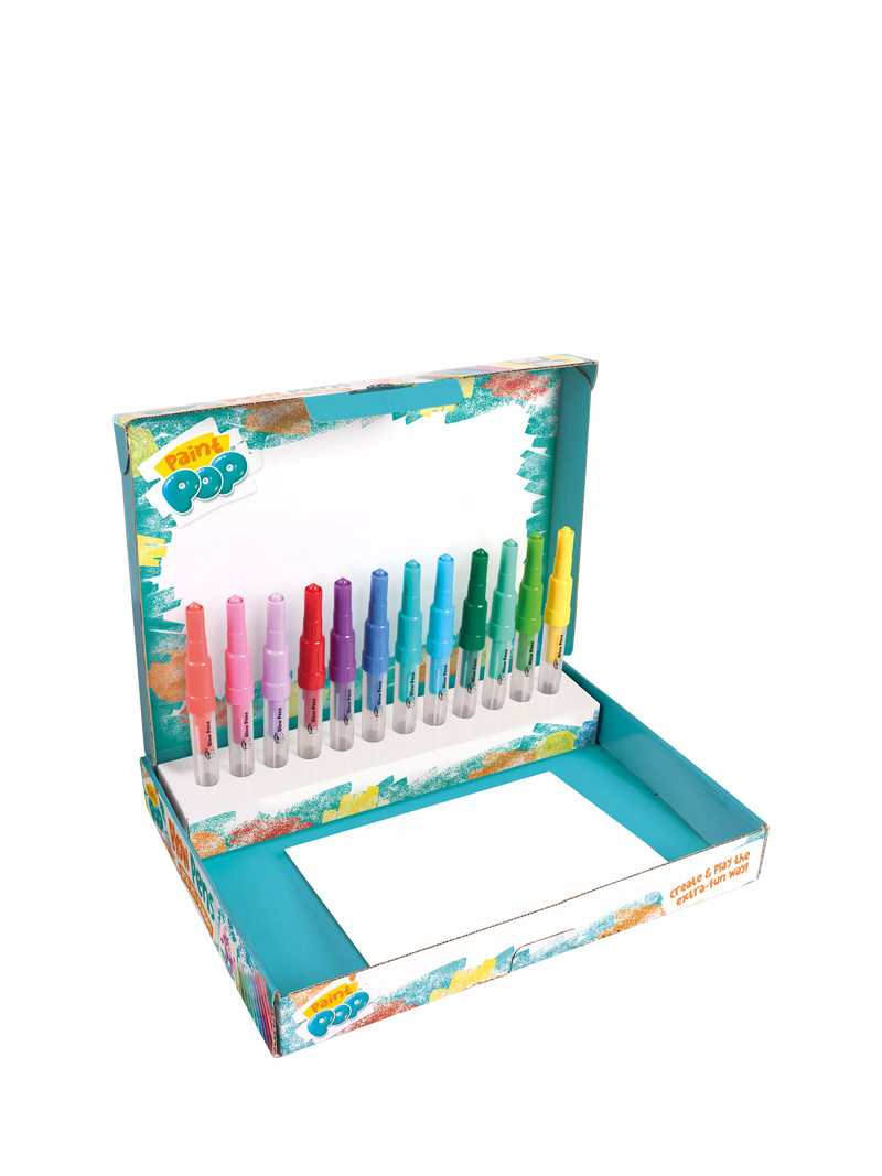 Paint Pop spray art station blow pens and stencils (British brand)
