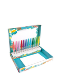 Paint Pop spray art station blow pens and stencils (British brand)