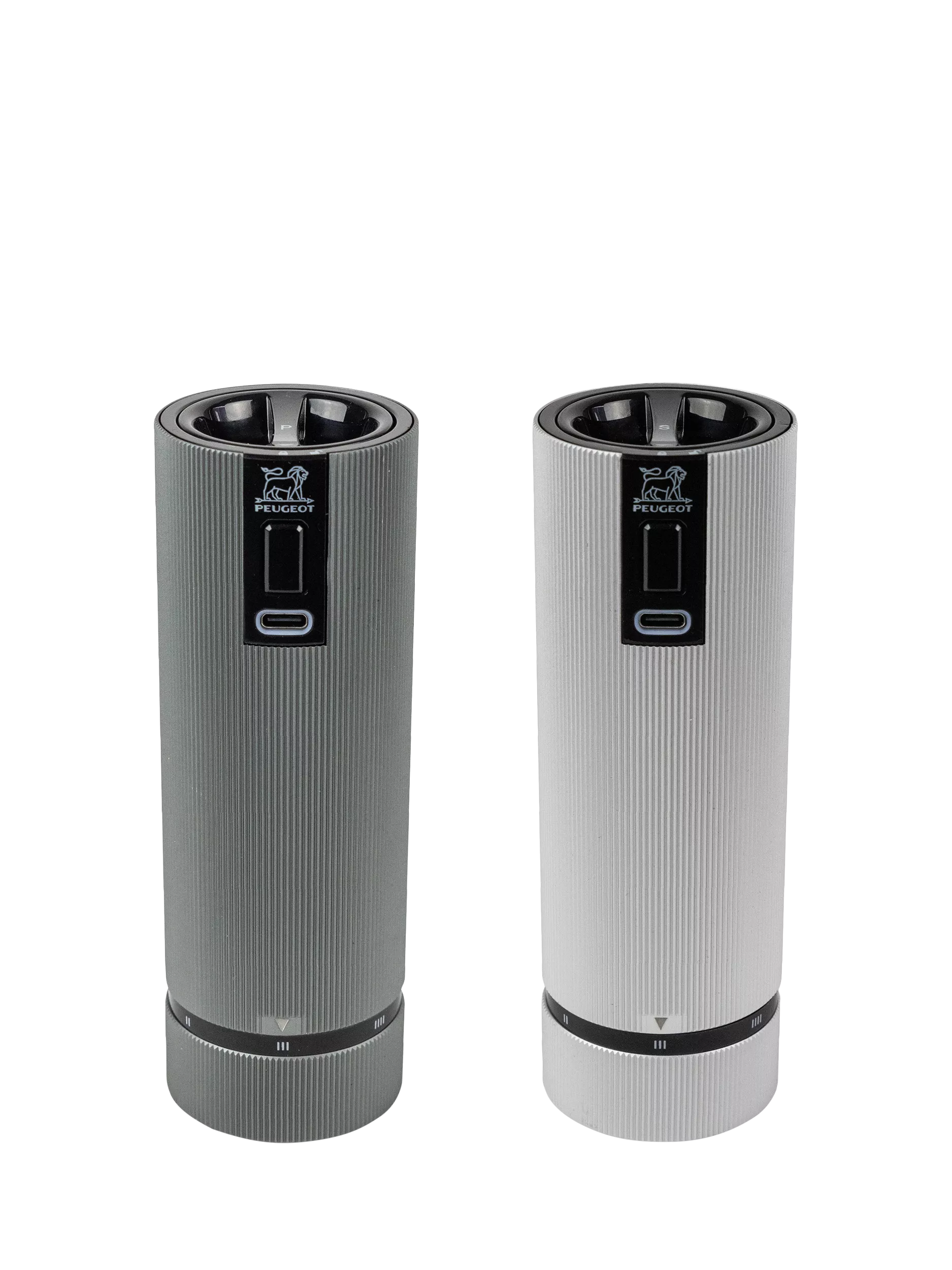 Peugeot electric salt and pepper mill duo 15cm (British brand)