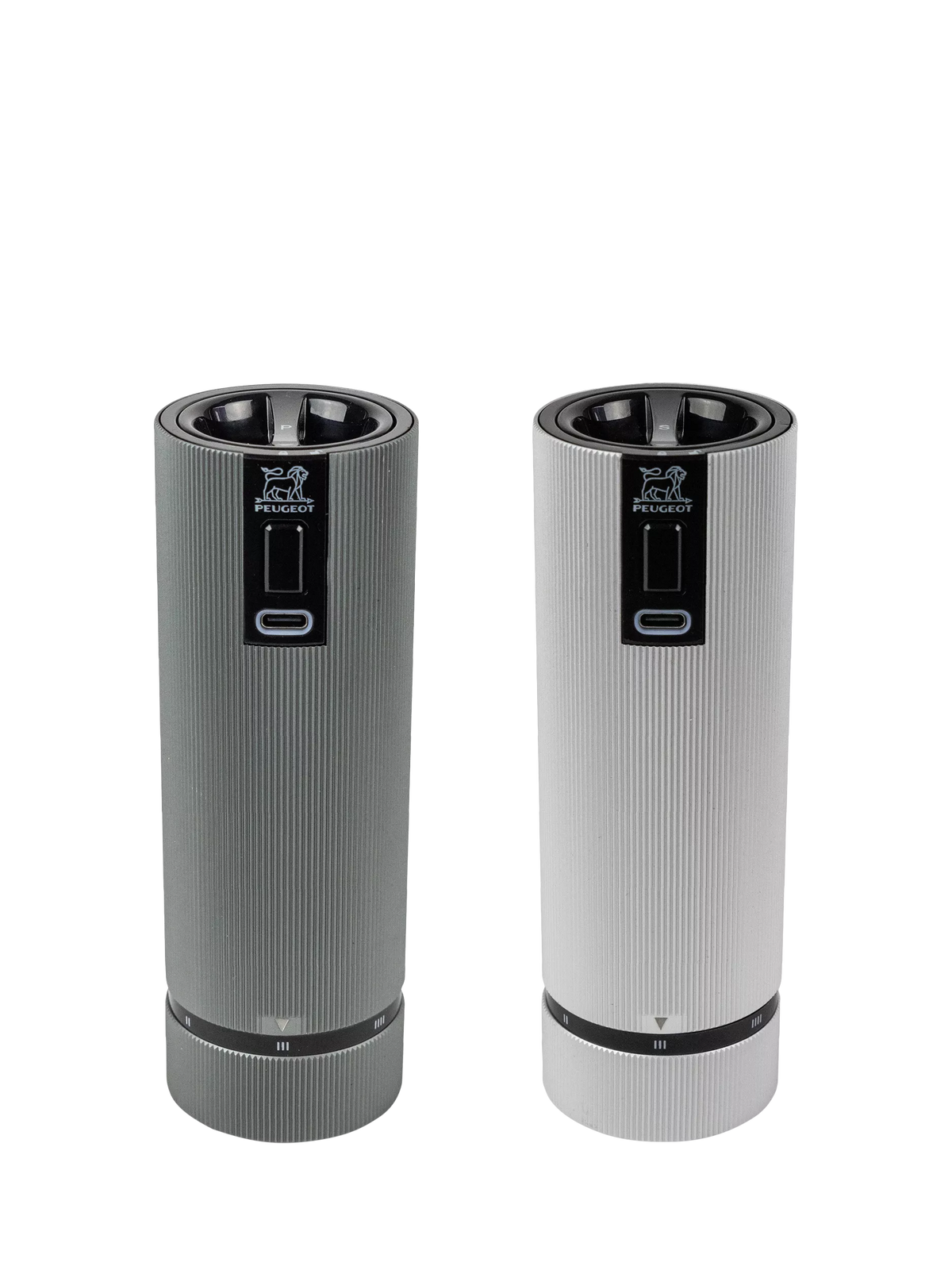 Peugeot electric salt and pepper mill duo 15cm (British brand)