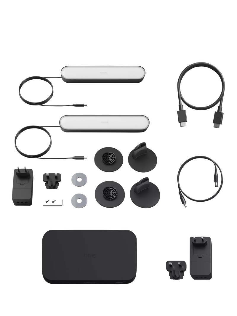 Philips Hue Sync Box 8K with Play Light Bars - British product