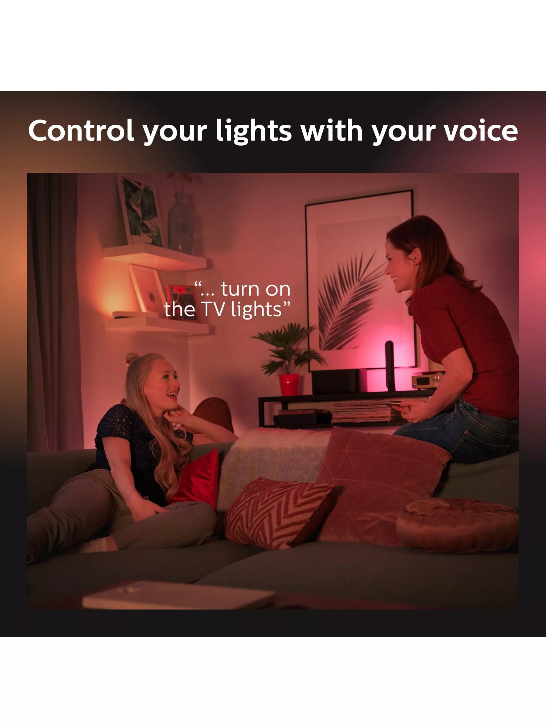 Philips Hue Sync Box 8K with Play Light Bars - British product