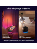 Philips Hue Signe Gradient Floor Lamp black pair, imported from the UK
